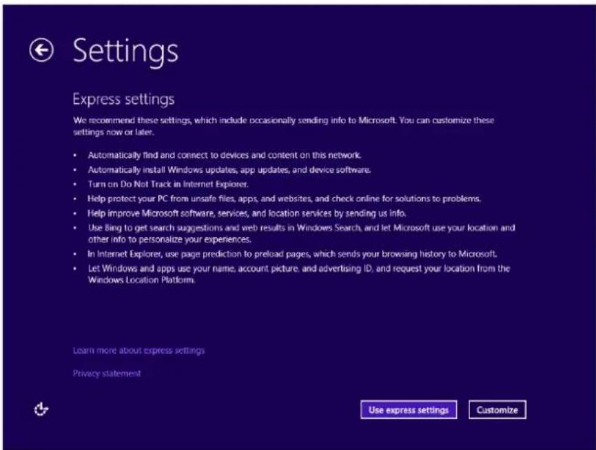 ELO ECMG2C - Choosing the Windows Settings - 1