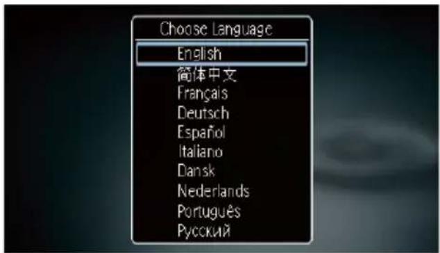 Choose Language English 简体中文 Français Deutsch Español Italiano Dansk Nederlands Português Русский