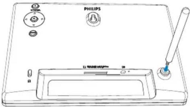 PHILIPS SPF1127 - Install the stand - 1