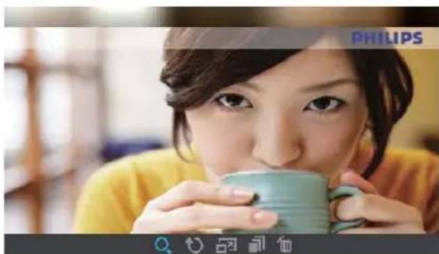 PHILIPS SPF1127 - Manage slideshow and photos - 1
