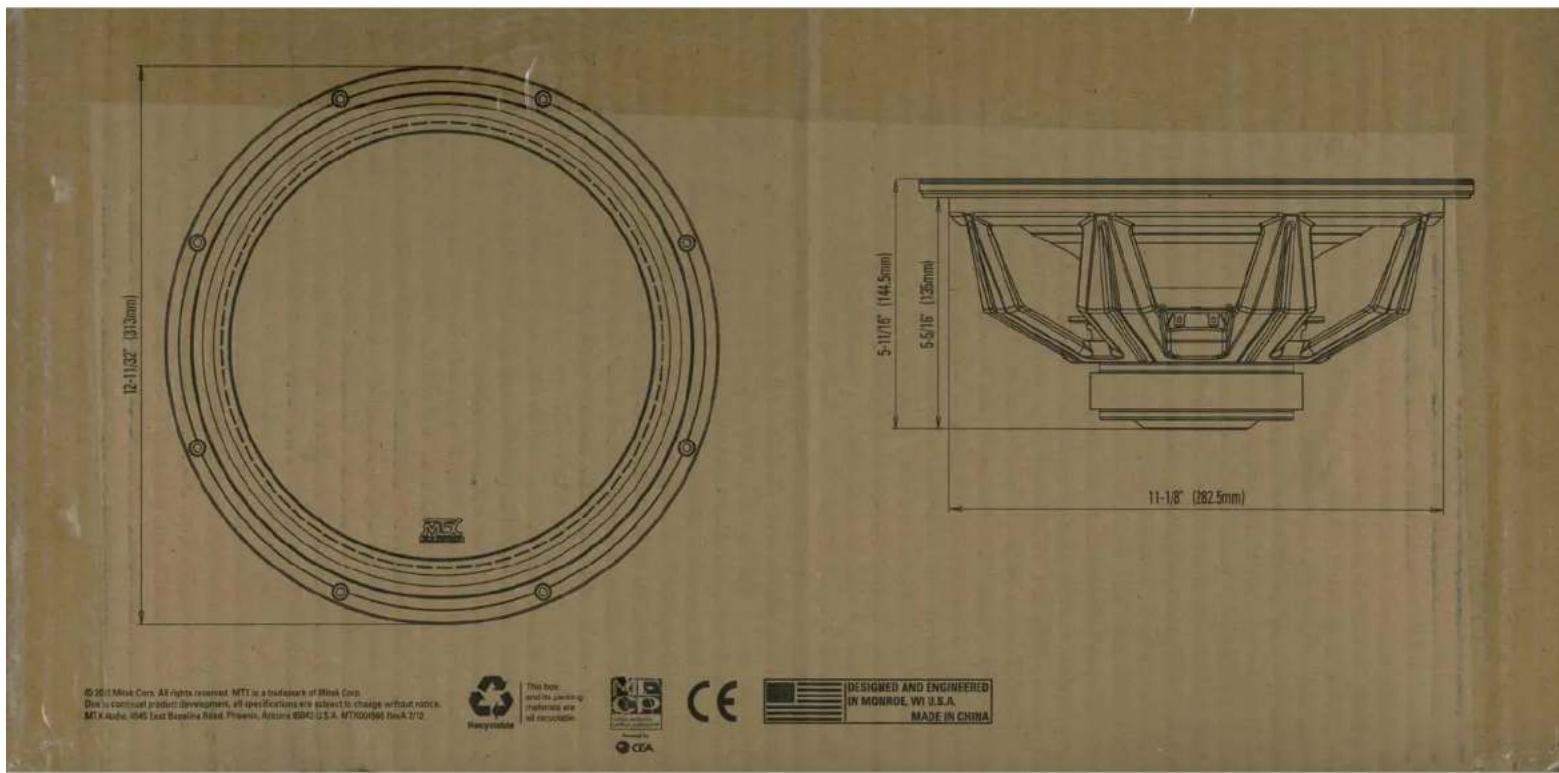 MTX Audio 3512-04 - ESPECIFICACIONES - 1