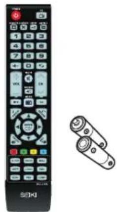 Seiki SC-462TC - Unit and Accessories - 6