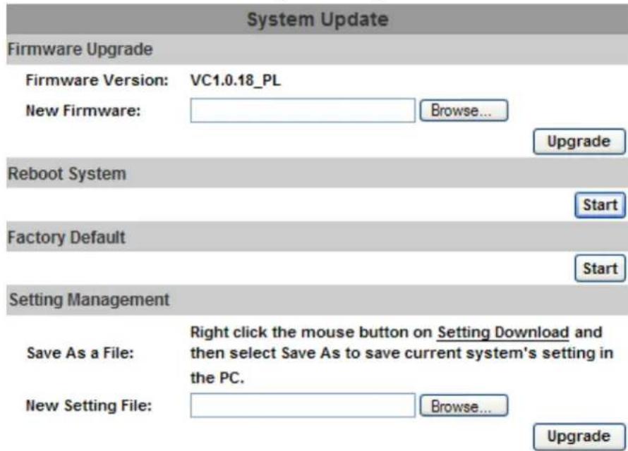 Planet ICA-3550V - date 3.5.3 System Up - 1