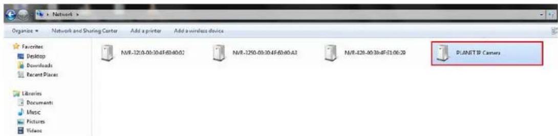Planet ICA-3550V - Windows 7 - 3