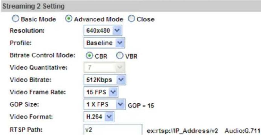 Planet ICA-3550V - Advanced Mode: - 2