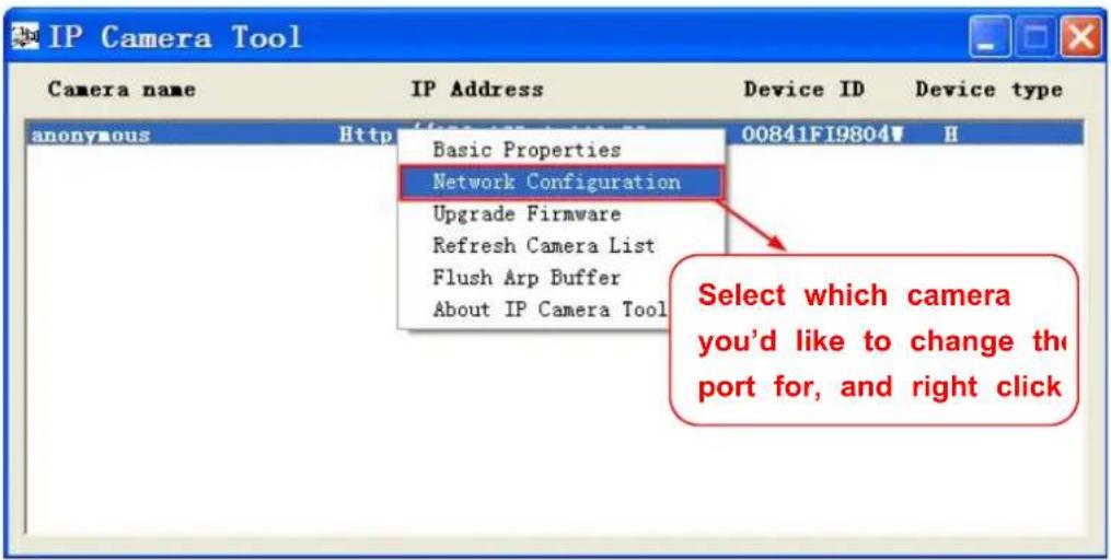 FOSCAM FI9805EP - Another way to change the HTTP port no. - 1