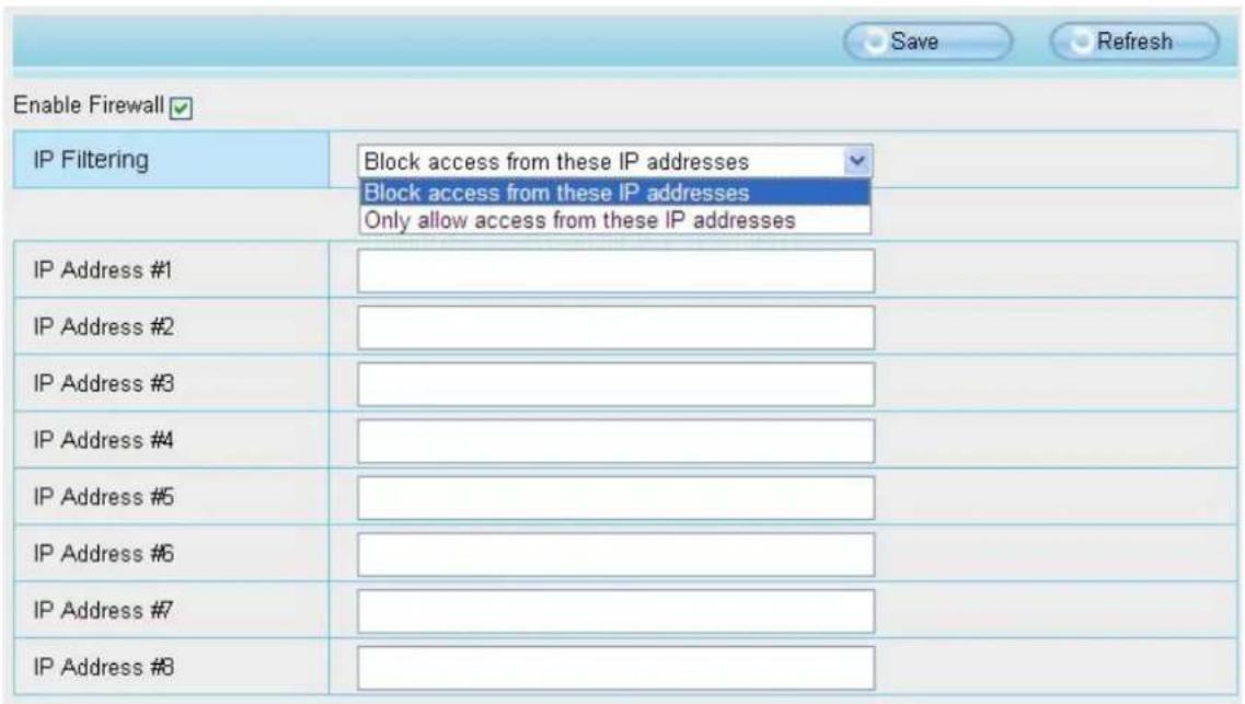 FOSCAM FI9805EP - Firewall - 1