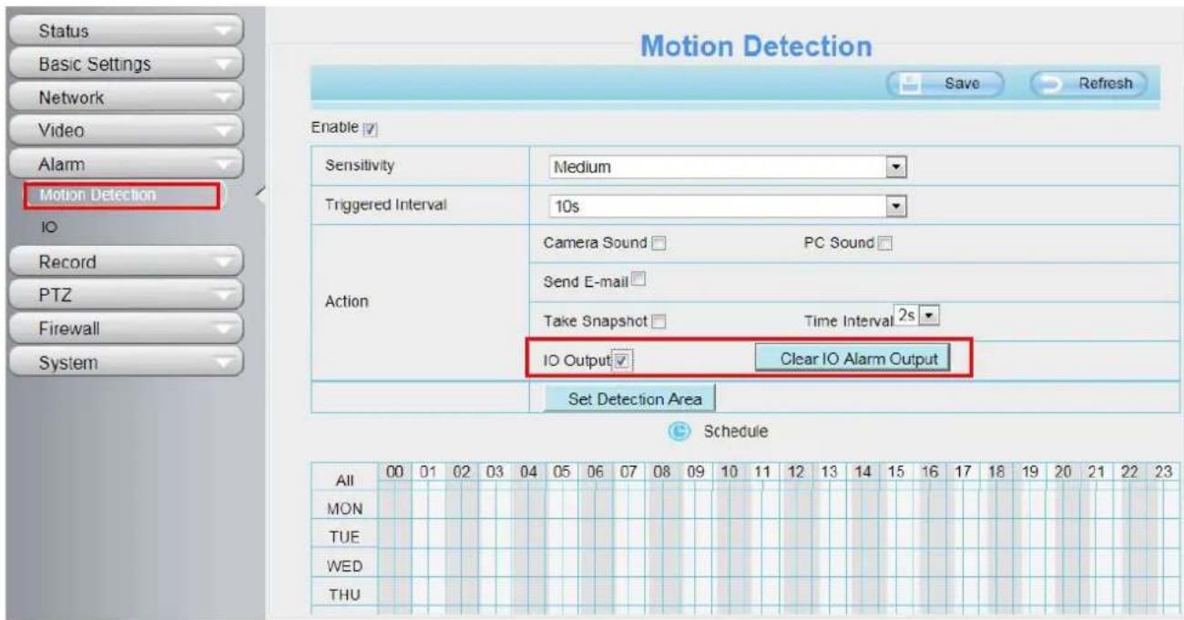 FOSCAM FI9805EP - Setting IO alarm - 3