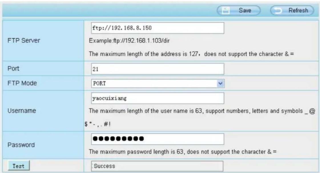 FOSCAM FI9805EP - FTP Settings - 1