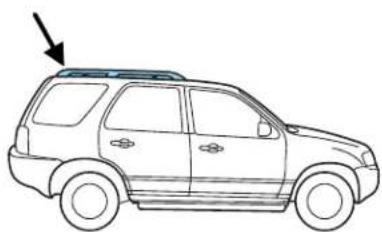 MAZDA Tribute Hybrid (2009) - LUGGAGE RACK - 1