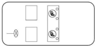MAZDA Tribute Hybrid (2009) - Attaching child safety seats with LATCH (Lower Anchors and Tethers for CHildren) attachments - 1