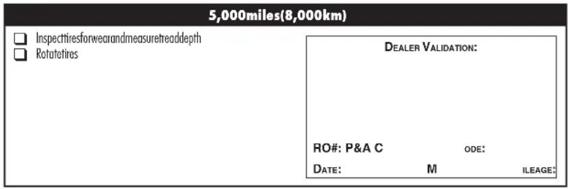 MAZDA Tribute Hybrid (2009) - U.S. AND CANADIAN SCHEDULE - 1