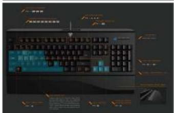Screenshot of a computer keyboard interface with Chinese labels and UI elements