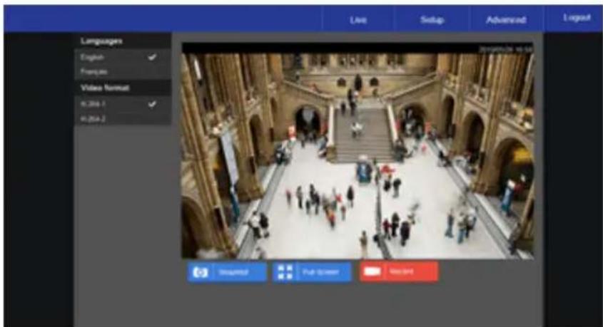 Languages English Principles Video Format W:2014-1 W:2014-2 Live Setup Advanced Logout Language/Video Format 63 Imagelet 演影 Push Clipper Sound