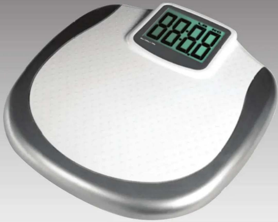 Escali XL Display Bathroom Scale - Báscula de Baño Pantalla Extra Grande - 1