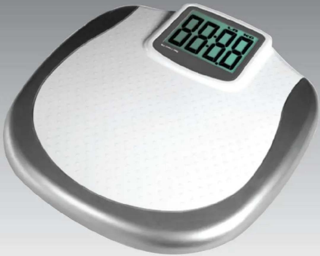 Escali XL Display Bathroom Scale - Bathroom Scale Extra-Large Display - 1
