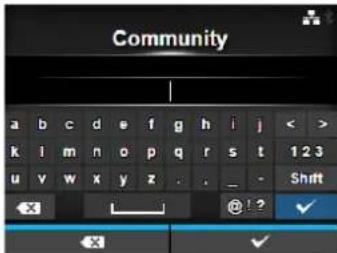 Community a b c d e f g h i j < > k l m n o p q r s t 1 2 3 u v w x y z . . _ - Shift × @ ! ? < X ✓