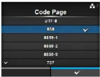 Code Page UTF-8 858 8859-1 8859-2 8859-3 737