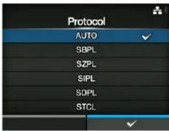 Protocol AUTO SBPL SZPL SIPL SDPL STCL