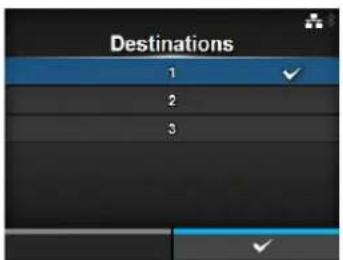 Destinations 1 ✓ 2 3 ✓