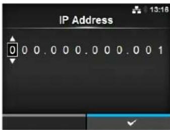 IP Address 0 0 0.0 0 0.0 0 0.0 0 1