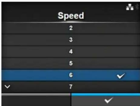 Speed 2 3 4 5 6 7