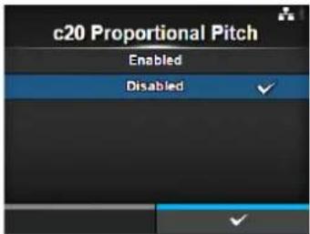 c20 Proportional Pitch Enabled Disabled