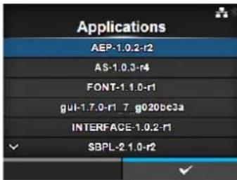 Applications AEP-1.0.2-r2 AS-1.0.3-r4 FONT-1.1.0-r1 gui-1.7.0-r1 7 g020be3a INTERFACE-1.0.2-r1 SBPL-2.1.0-r2