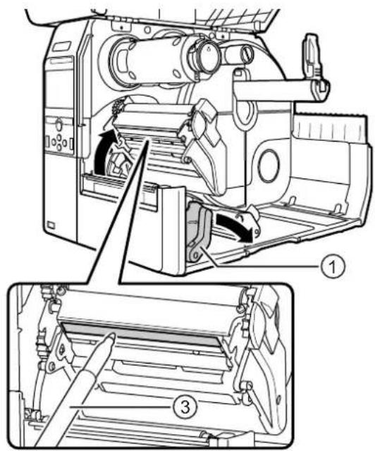 Technical diagram of a vehicle engine compartment with labeled parts and structural details