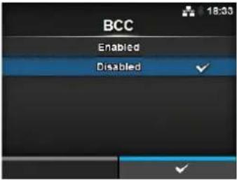 SATO CL608NX - Privacy Passphrase - 8