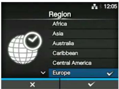 Region Africa Asia Australia Caribbean Central America Europe