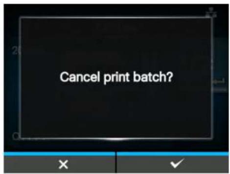 Cancel print batch?