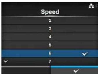 Speed 2 3 4 5 6 7