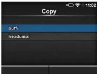 Copy buff/ hexdump/
