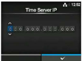 Time Server IP 12:52