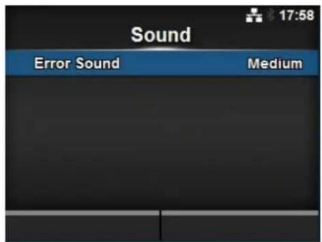 Sound Error Sound Medium
