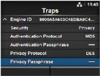 SATO CL608NX - Privacy Passphrase - 4