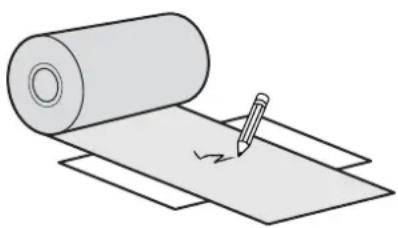 SATO CL608NX - Checking the Ink Side of the Ribbon - 1