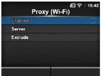 Proxy (Wi-Fi) Enabled Server Exclude