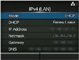 SATO CL608NX - Interface Menu - 5