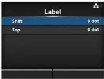 Label Shift 0 dot Top 0 dot