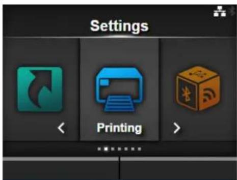 Settings Printing