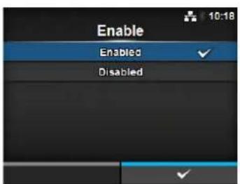 Enable Enabled ✓ Disabled ✓