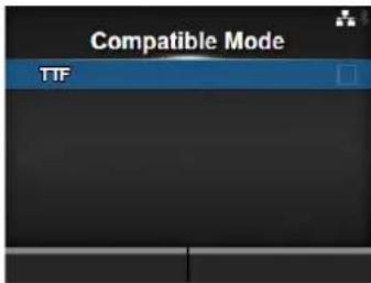 Compatible Mode TTF