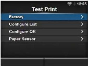 SATO CL608NX - Tools Menu - 2