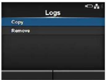 Logs Copy Remove