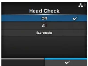 Head Check Off All Barcode