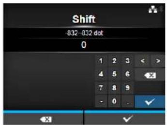 Shift -832-832 dot 0 1 2 3 < > 4 5 6 7 8 9 - 0 - ✓