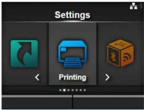 Settings < Printing >
