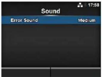 Sound Error Sound Medium